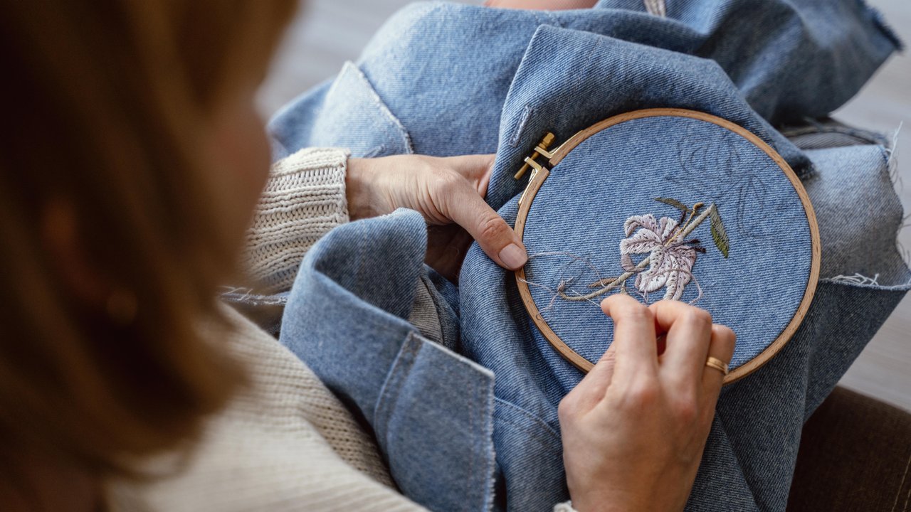 Mending with Embroidery
